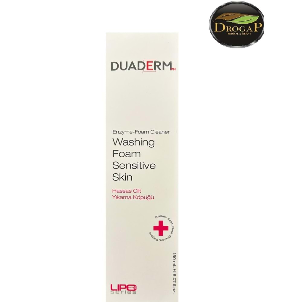 DUADERM ENZYME HASSAS YÜZ YIKAMA KÖPÜĞÜ 150 ML
