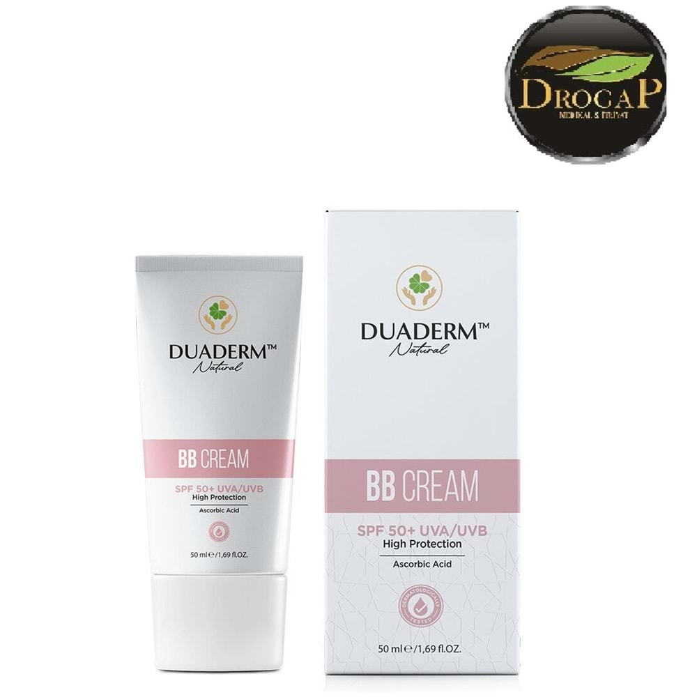 DUADERM BB CREAM YÜZ 50 ML / NUDE RENGİ SPF 50