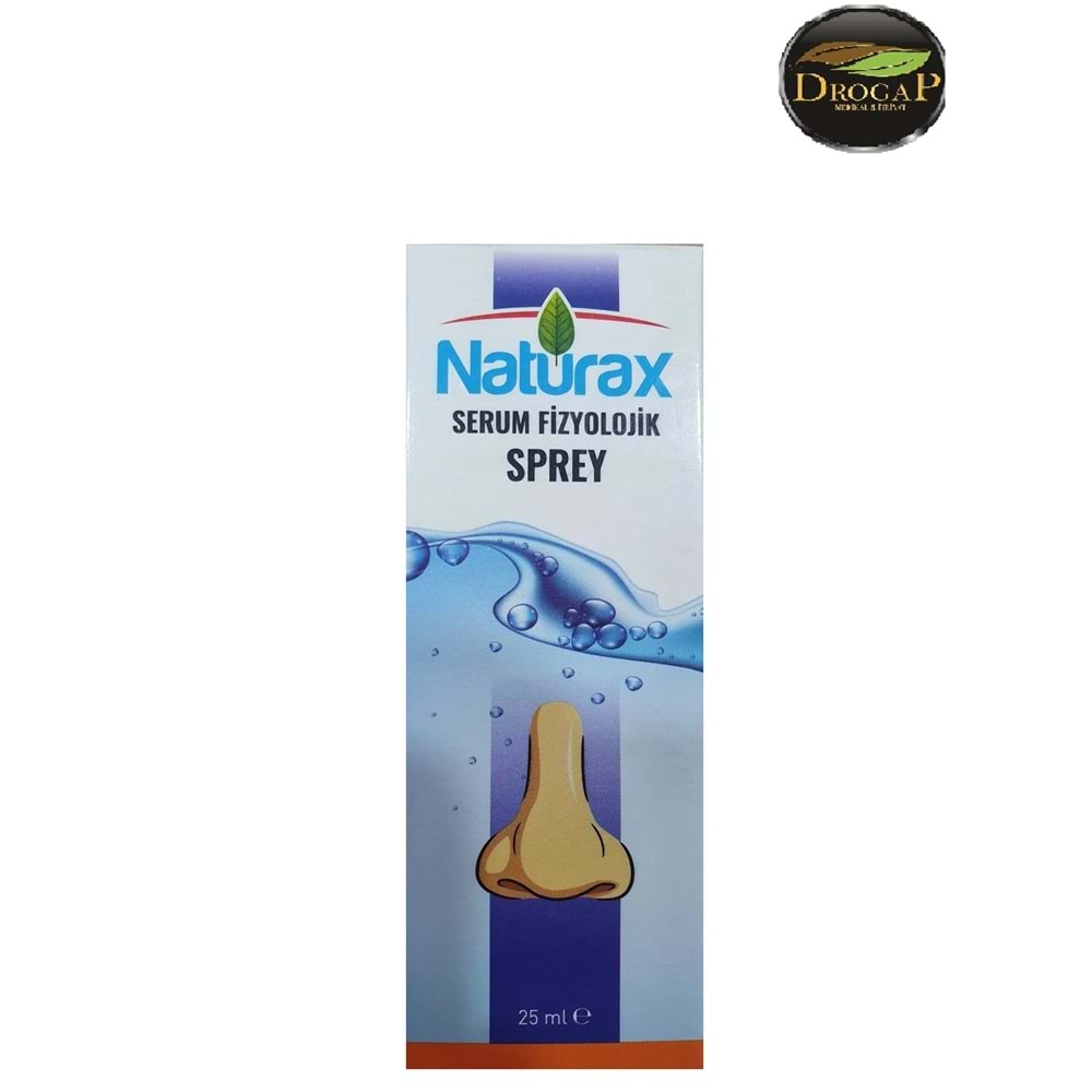 NATURAX SERUM FİZYOLOJİK BURUN SPREYİ 25 ML