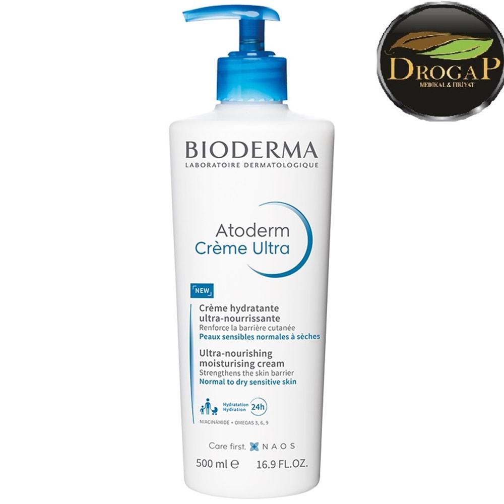 BİODERMA ATODERM CREAM ULTRA 500 ML ( KURU CİLTLER İÇİN )