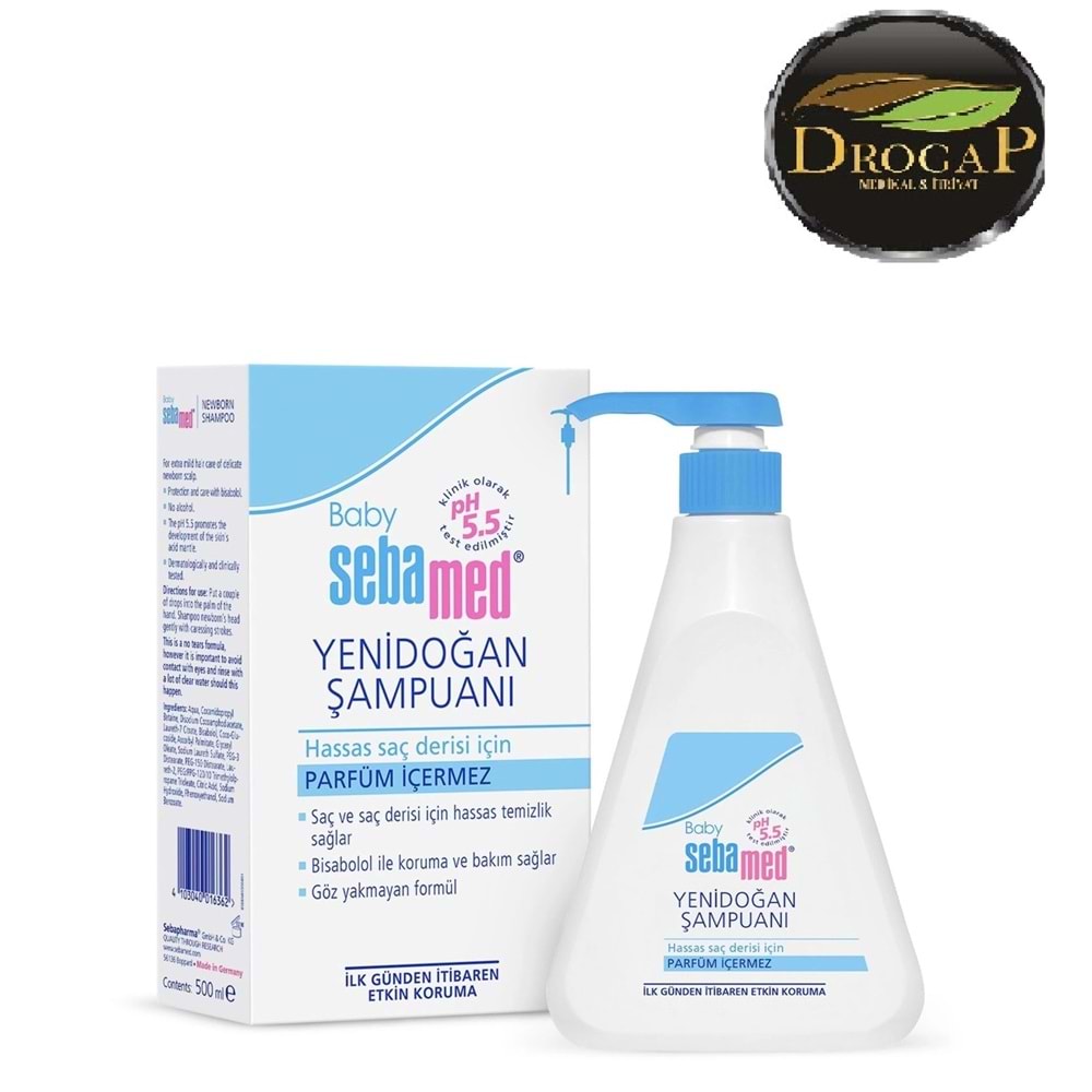 SEBAMED BABY YENİDOĞAN ŞAMPUAN 500 ML ( HASSAS SAÇ DERİSİ İÇİN )