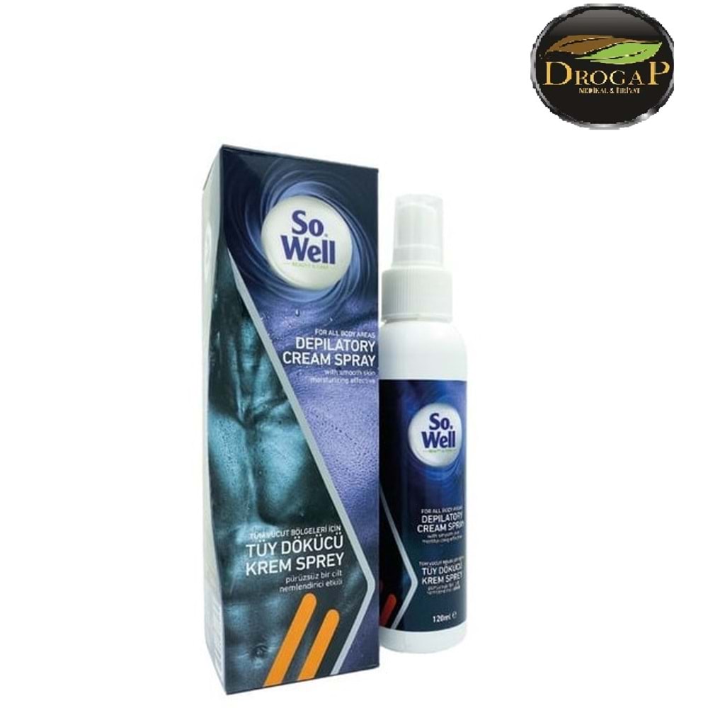 SO WELL TÜY DÖKÜCÜ CREAM SPREY 120 ML MEN ( ERKEK )