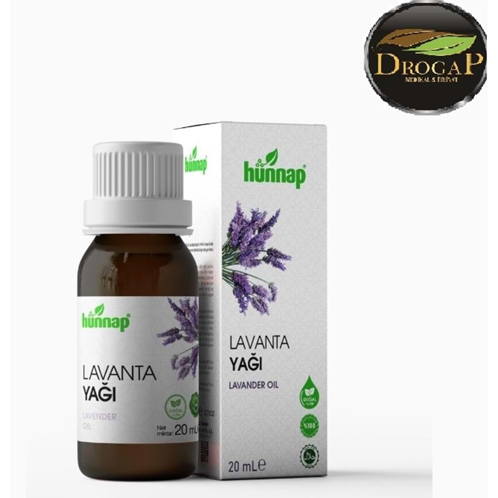 HÜNNAP LAVANTA YAĞI % 100 DOĞAL 20 ML