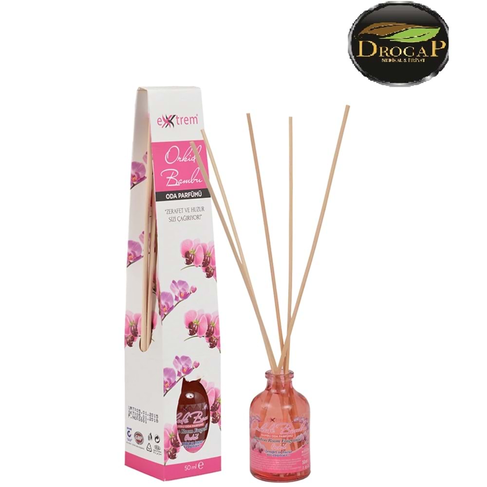 EXTREM ODA KOKUSU 50 ML BAMBU ÇUBUKLU ( ORKİDE )