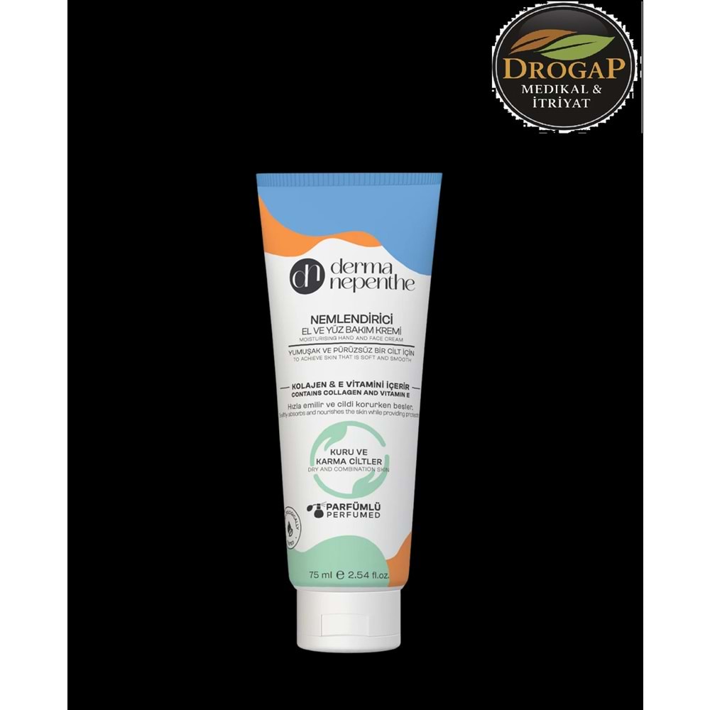 DERMA NEPENTHE EL YÜZ KREMİ 75 ML
