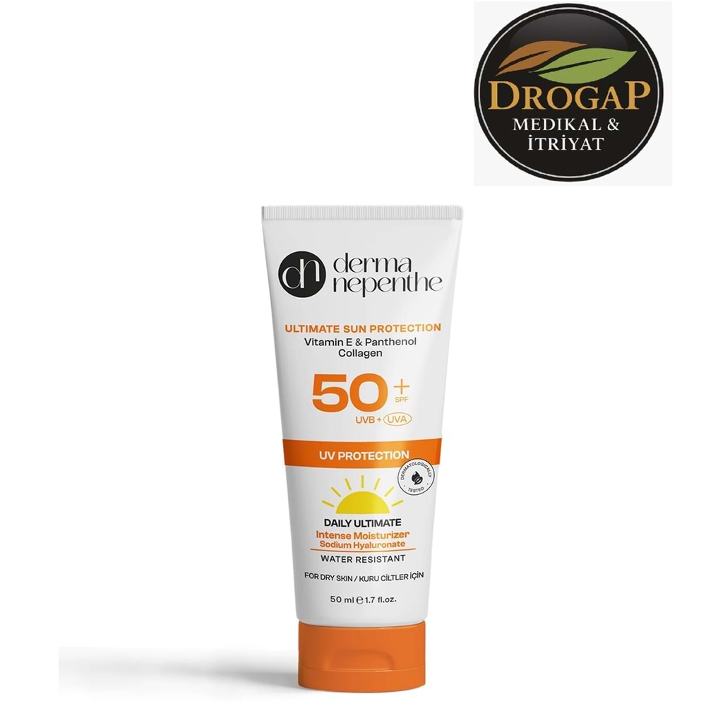 DERMA NEPENTHE SPF 50 GÜNEŞ KREMİ 50 ML ( KURU CİLTLER İÇİN )