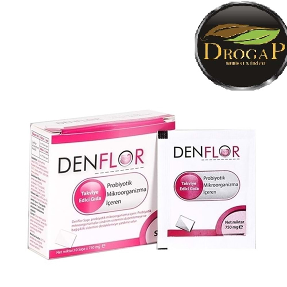 DENFLOR PROBİYOTİK 10 SAŞE X 750 MG
