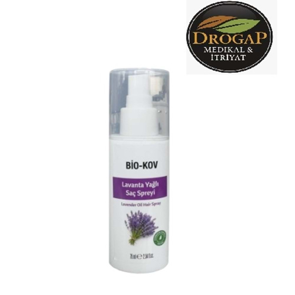 BİOKOV LAVANTA YAĞLI BİT KOVUCU SAÇ SPREYİ 75 ML