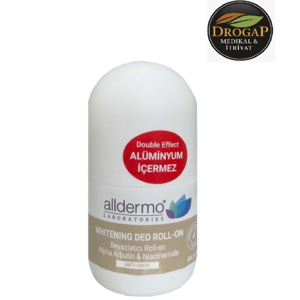 ALLDERMO ROLL-ON WHİTENİNG DOUBLE EFFECT 50 ML ( BEYAZLATICI )