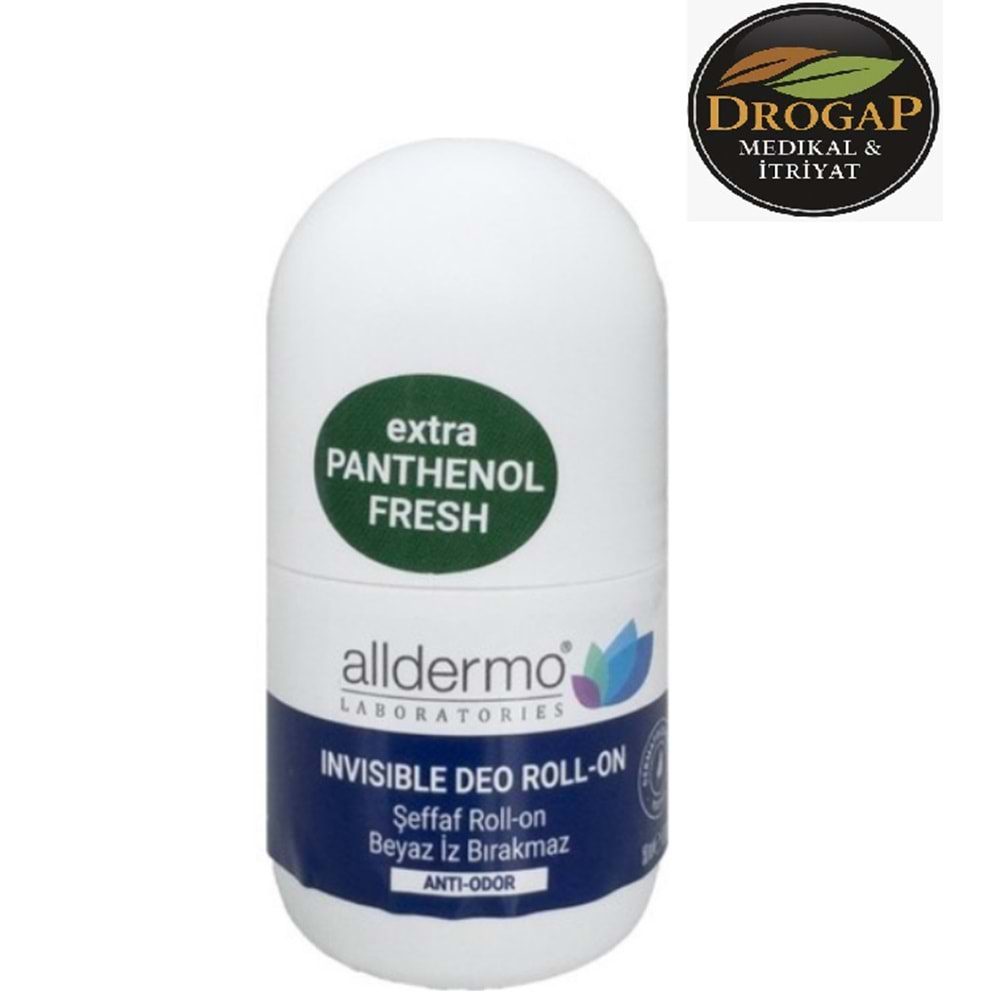 ALLDERMO ROLL-ON WHİTENİNG DOUBLE EFFECT 50 ML ( ŞEFFAF ) BEYAZ İZ BIRAKMAZ