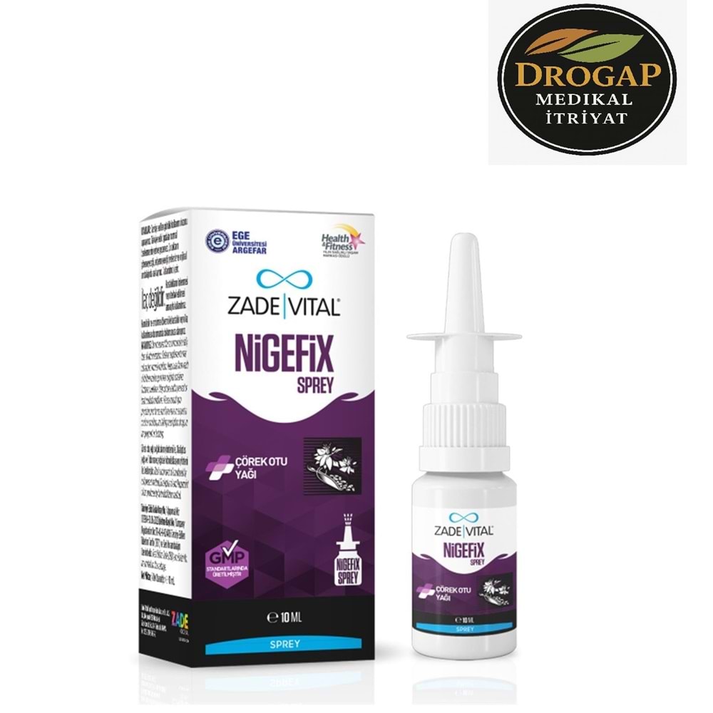 ZADEVİTAL NİGEFİX 10 ML SPREY