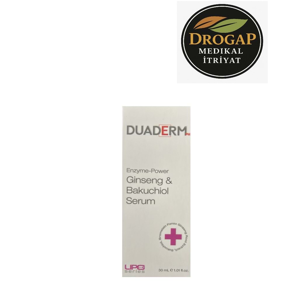 DUADERM ENZYME-POWER GMSENG & BAKUCHİOL SERUM 30 ML