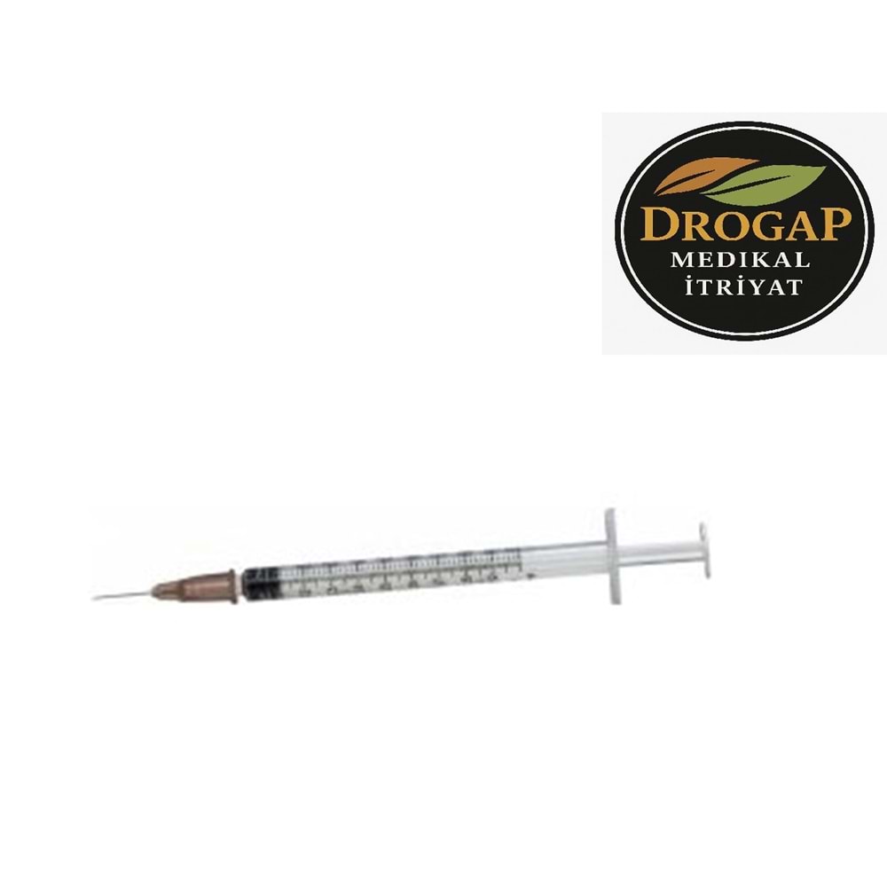 GENJECT İNSÜLİN ENJEKTÖRÜ 1 ML ( 100 LÜ PAKET ) 26 G X 1/ 2