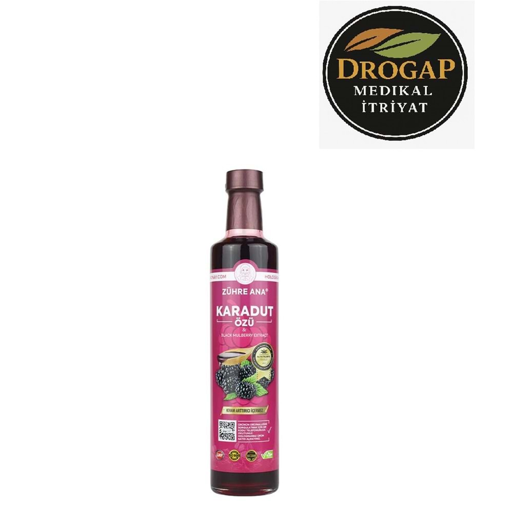 ZÜHRE ANA KARADUT ÖZÜ ŞURUBU 670 G
