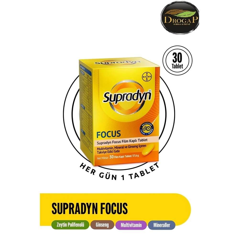SUPRADYN FOCUS 30 TABLET