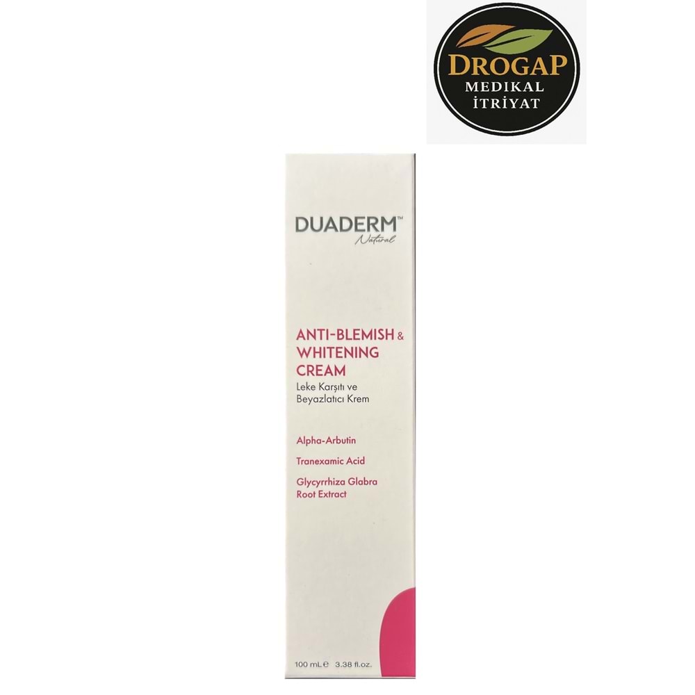 DUADERM ANTI-BLEMISH BEYAZLATICI KREM 100 ML ( LEKE KARŞITI )