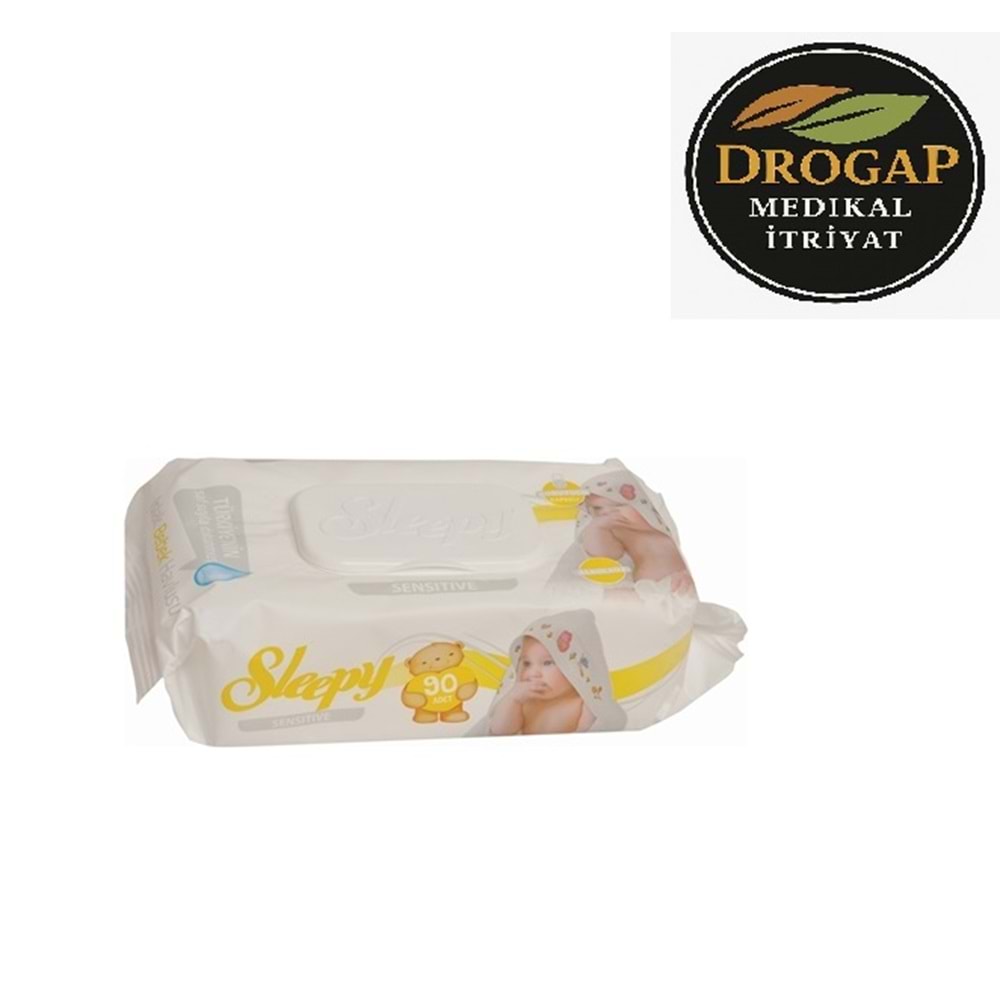 SLEEPY ISLAK MENDİL BEBEK HAVLUSU 90 LI ( SENSİTİVE )