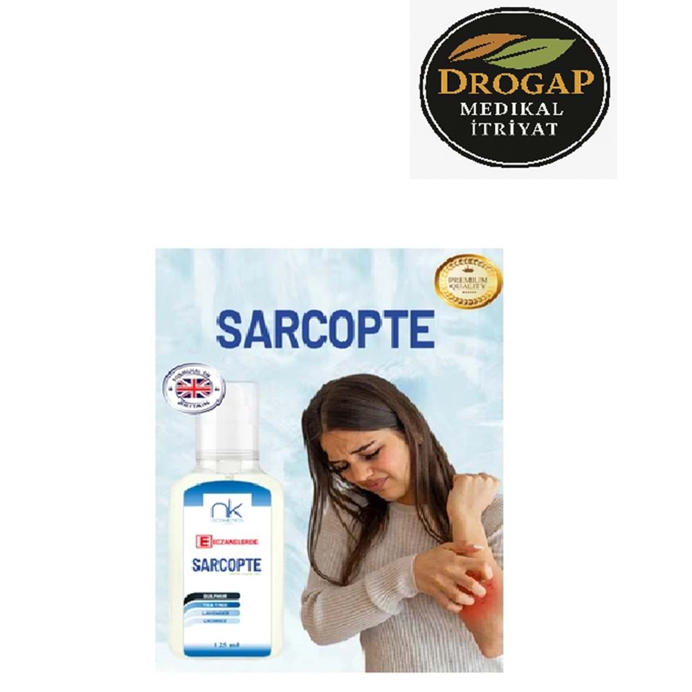 SARCOPTE BODY CARE OİL 125 ML ( UYUZ TEDAVİSİ ) LAVANTA ÖZLÜ