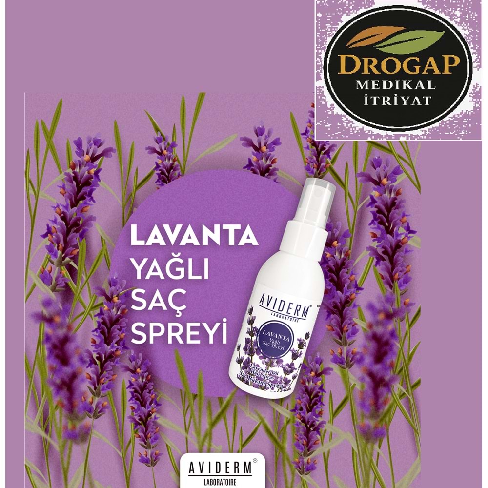 AVİDERM LAVANTA YAĞLI ( BİT KOVUCU ) SAÇ BAKIM SPREYİ 100 ML