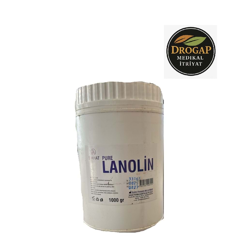 SIHHAT LANOLİN 1.000 GR SUSUZ