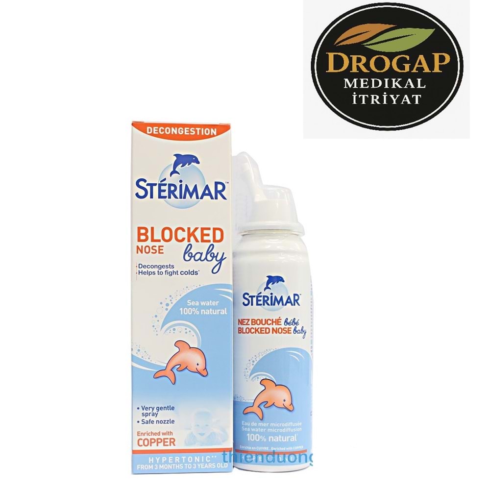 STERİMAR BABY HİPERTONİK BURUN SPREYİ 50 ML