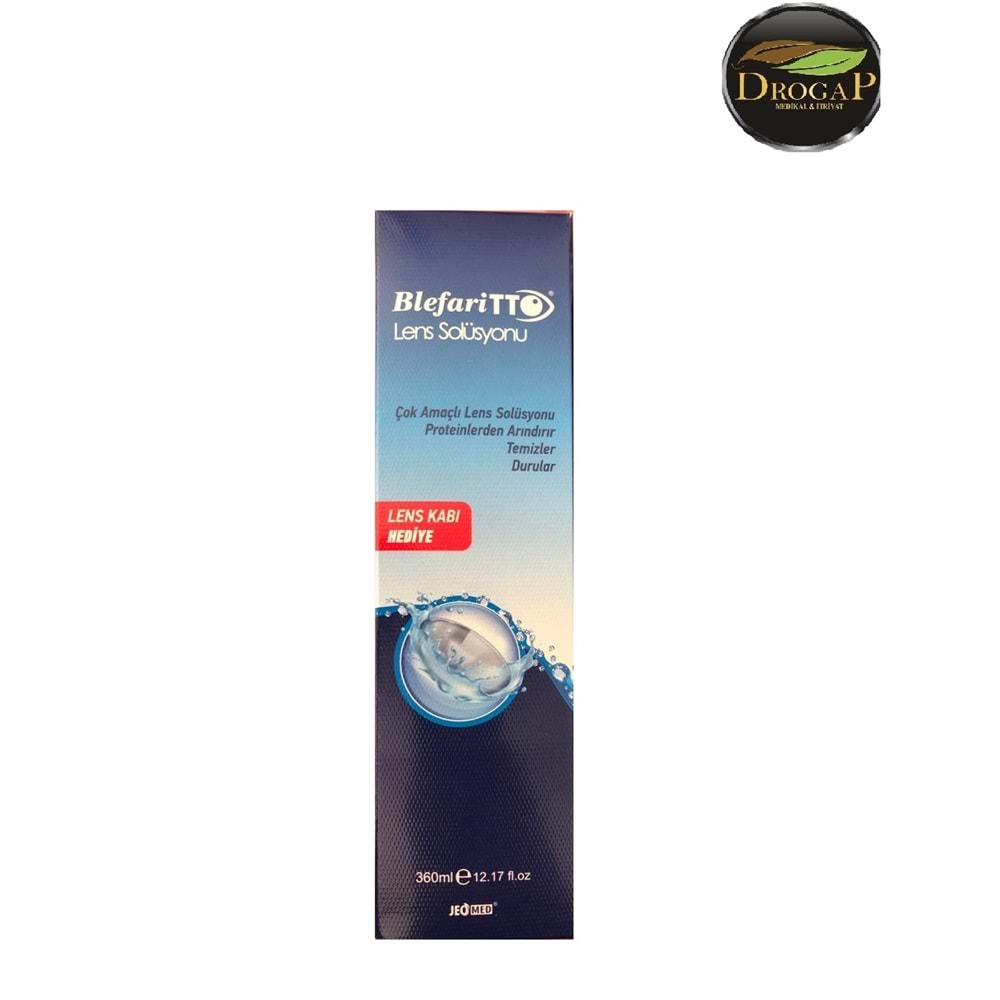 TTO BLEFARİTTO LENS SOLUSYONU 360 ML