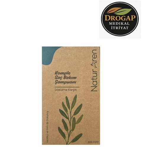 NATUR AREN KOMPLE SAÇ BAKIM ŞAMPUANI 300 ML ( DÖKÜLME KARŞITI )