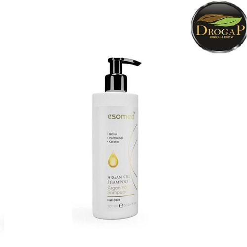 ESOMED ARGAN YAĞLI ŞAMPUAN 300 ML ( Biotin & Panthenol & Keratin )