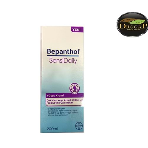 BEPANTHOL SENSİDAİLY ÇOK KURU VE ATOPİK CİLTLER İÇİN ÖZEL BAKIM KREMİ 200 ML