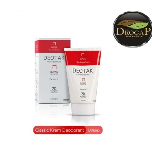 DEOTAK KREM DEODORANT 35 ML ( CLASSİC ) UNİSEX