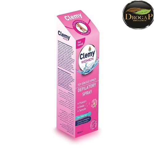 CLEMY TÜY DÖKÜCÜ SPREY WOMEN 125 ML ( KADIN ) TÜM CİLTLER İÇİN