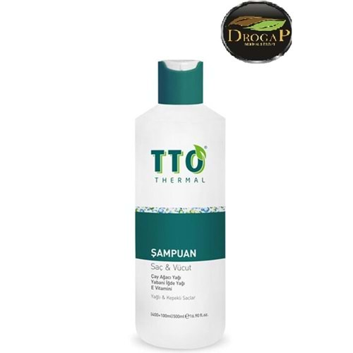 TTO THERMAL SAÇ VE VÜCUT ŞAMPUANI 500 ML ( TEA TREE OİL )