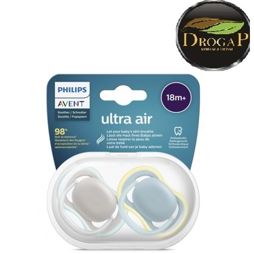 AVENT EMZİK ULTRA AİR SOOTHER SCF349/01 ERKEK 18M+ AY NO : 2