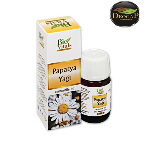 BİO VİTALS PAPATYA YAĞI 20 ML