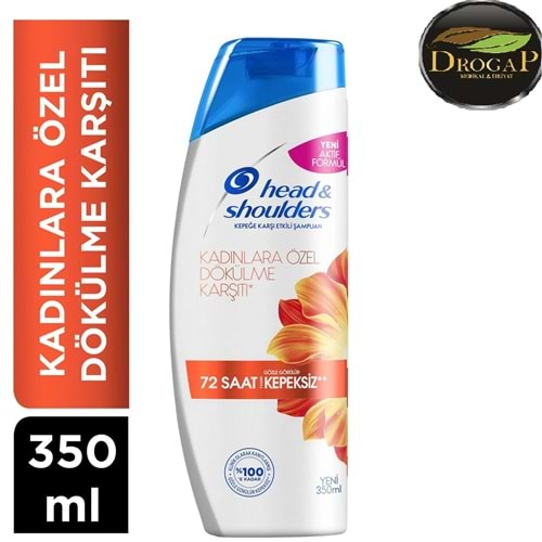 HEAD & SHOULDERS ŞAMPUAN 350 ML DÖKÜLME KARŞITI ( KADINLARA ÖZEL )