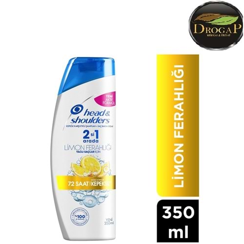 HEAD & SHOULDERS ŞAMPUAN 350 ML KEPEK KARŞITI ( YAĞLI SAÇLAR İÇİN )