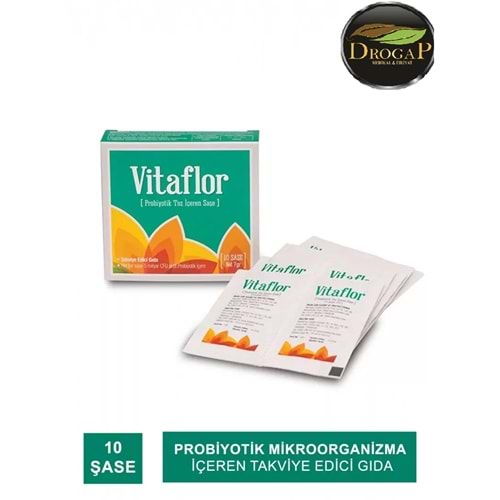 VİTAFLOR PROBİYOTİK 10 SAŞE ( VİTAMAKS )