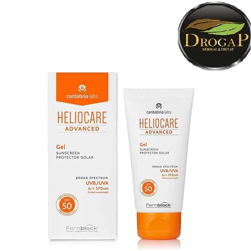 HELİOCARE ADVANCED HİGH PROTECTİON JEL SPF50+ GÜNEŞ KREMİ 50 ML ( TÜM CİLT TİPLERİ İÇİN )