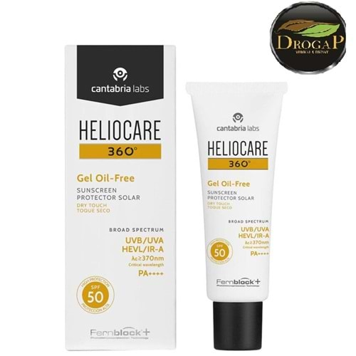 HELİOCARE 360 GEL OİL-FREE DRY TOUCH SPF50+ 50 ML ( YAĞSIZ ) TÜM CİLTLER İÇİN