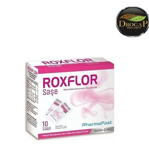 ROXFLOR PROBİYOTİK 10SAŞE ( İNULİN + ÇİNKO )