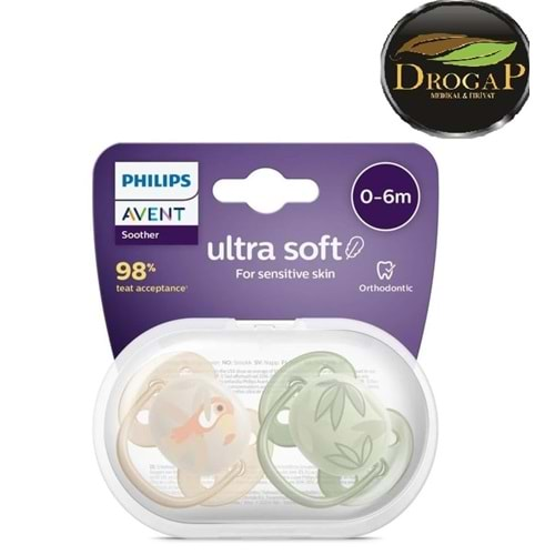 AVENT EMZİK ULTRA SOFT SCF091/18 6-18 Ay KIZ NO : 1