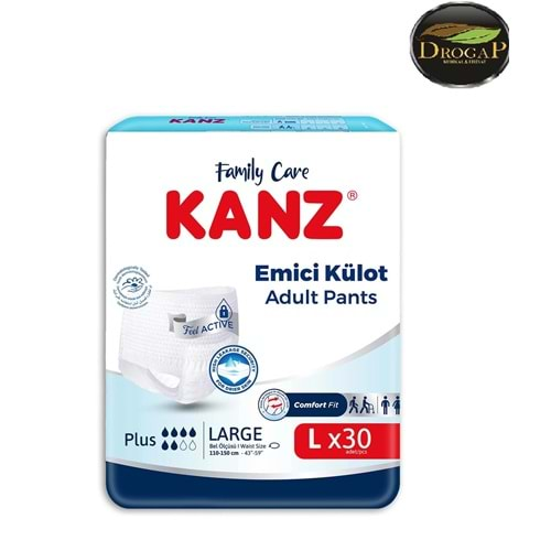 KANZ HASTA BEZİ KÜLOTLU 30 LU ( LARGE ) 110-150 CM