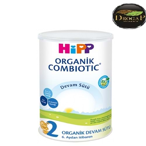 HİPP 2 ORGANİK COMBİOTİK BEBEK SÜTÜ 350 GR ( 6. AYIN SONUNDAN İTİBAREN )