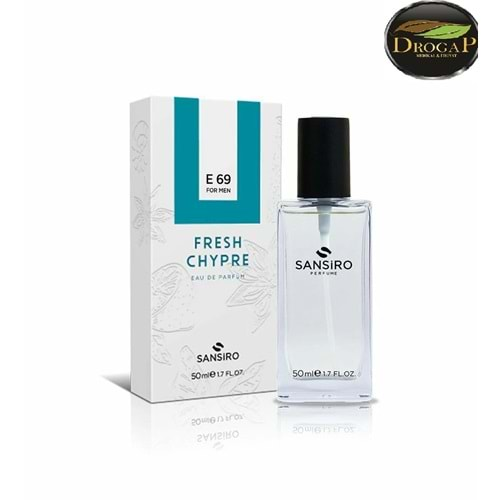 SANSİRO FRESH CHYPRE PARFÜM 50 ML FOR MEN ( ERKEK ) E-69 ( ALFRED DUNHİLL )