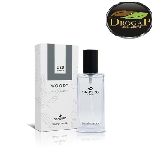 SANSİRO WOODY PARFÜM 50 ML FOR MEN ( ERKEK ) E-28 ( CLASSİC ROCHAS )