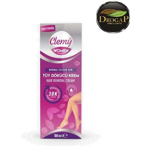 CLEMY TÜY DÖKÜCÜ KREM 100 ML ( KADIN ) TÜM CİLTLER İÇİN