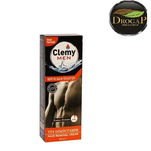 CLEMY TÜY DÖKÜCÜ KREM 100 ML SERT VE KALIN TÜYLER İÇİN ( ERKEN )