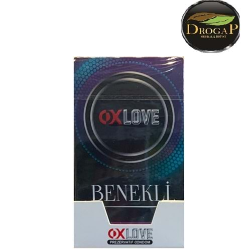 OXLOVE PREZERVATİF 10 LU ( BENEKLİ )