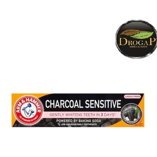 ARM & HAMMER CHARCOAL SENSİTİVE DİŞ MACUNU 75 ML