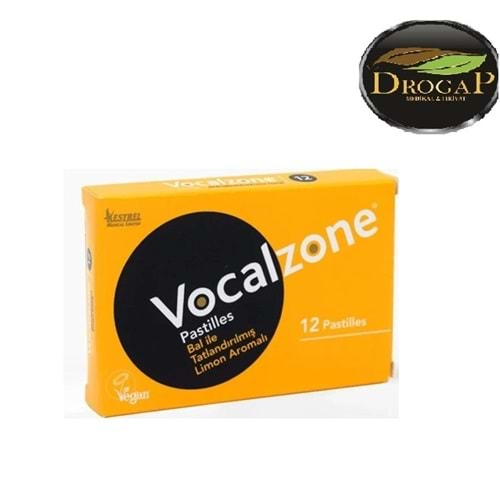 VOCALZONE PASTİL 12 Lİ BAL & LİMON AROMALI